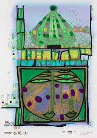 Hundertwasser - Homo Humus Come Va - 10,002 Nights - 06901